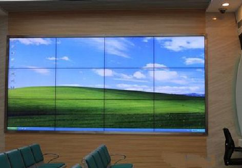 新干县液晶拼接屏的另类用法。